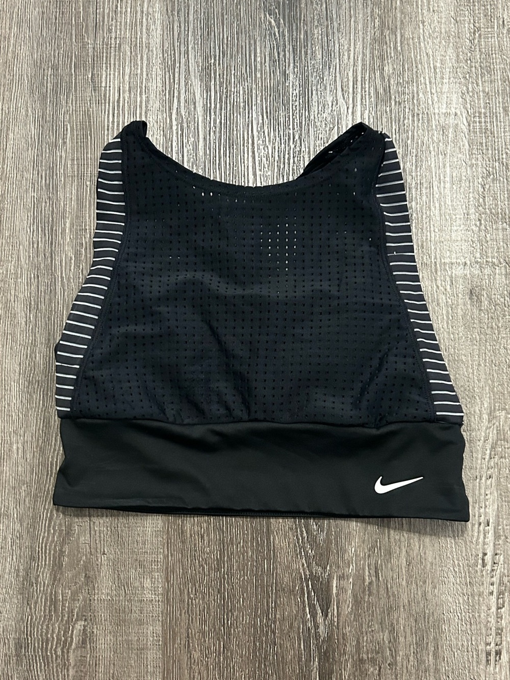 Nike Y2K Mesh Panel Cropped Sports Bra